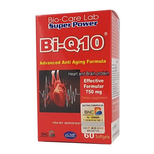 Bi - Q10 - Giúp giúp tăng cường sức khỏe tim mạch