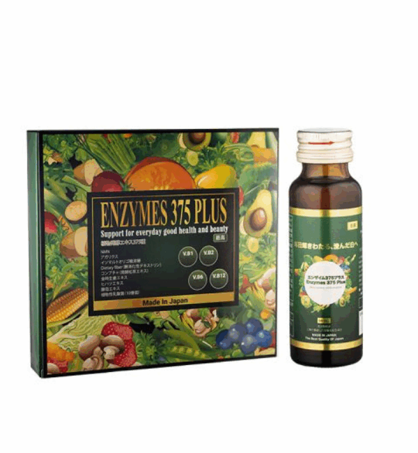 Enzymes 375 Plus - Giúp tiêu hóa