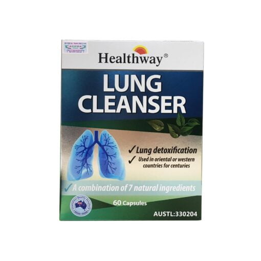 Healthway Lung Cleanser 60s hỗ trợ bảo vệ phổi