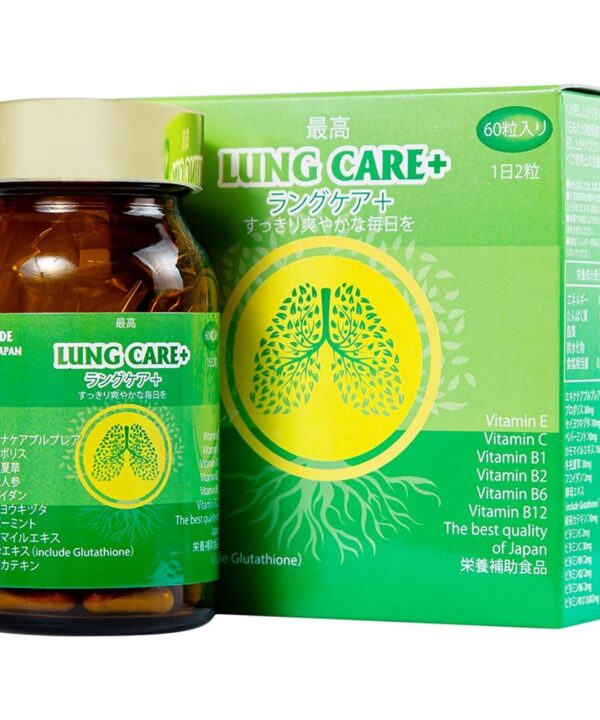 LUNG CARE+ - Giúp hệ hô hấp khỏe mạnh