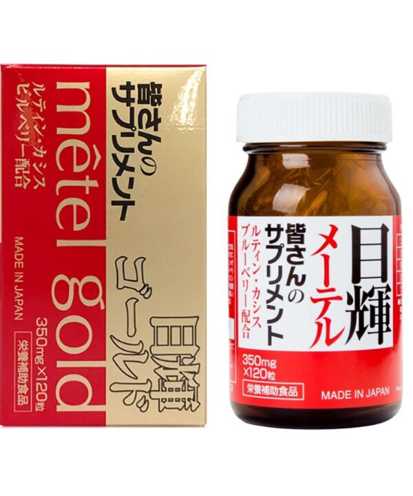 Mêtel Gold - Giúp tăng cường thị lực