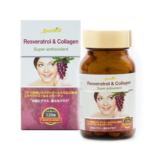 Resveratrol & Collagen Plus - Giúp giúp đẹp da