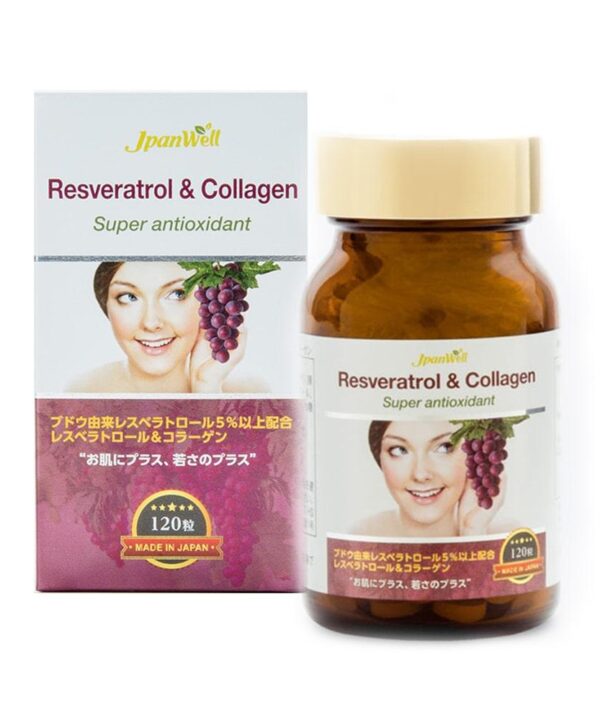 Resveratrol & Collagen Plus - Giúp giúp đẹp da