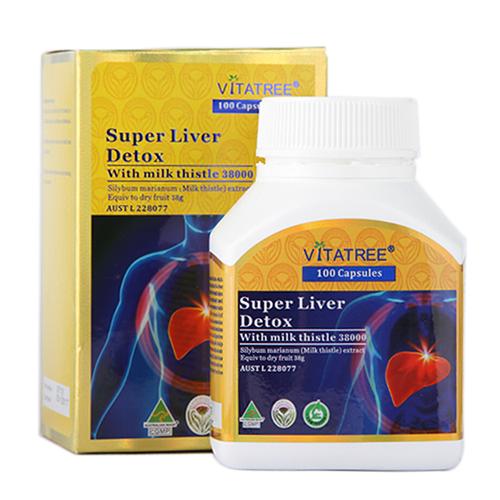 Vitatree Super Liver Detox - Giúp giải độc gan